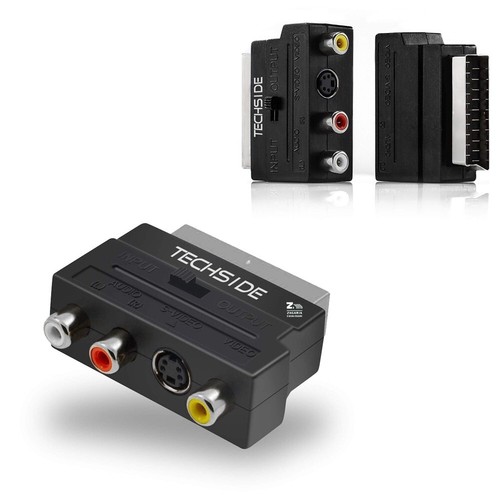 Adattatore scart svhs video - adattatore,
