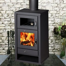 Fornello a Legna Fornello Combinazione Forno Multicombustibile - Deluxe C