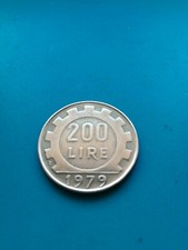 RARA MONETA 200 LIRE LAVORO