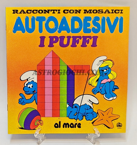 Puffi mare adesivi lito - al,