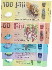 Fiji 5, 10, 20, 50, 100