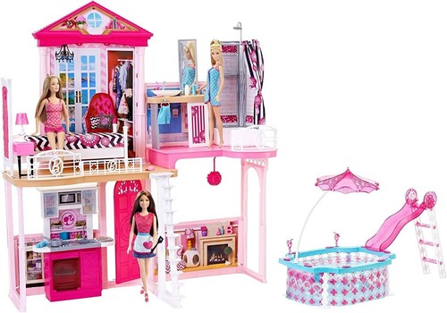 Barbie set completo casa - completo,