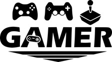 Gamer Gaming Zock Adesivo