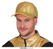 CAPPELLO BERRETTO ORO RAP CANTANTE