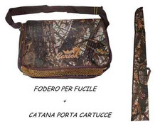 fodero fucile bosco + catana