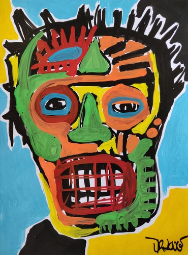 Love basquiat teschio - dr.,