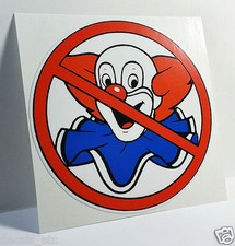 NO BOZOS stile vintage DECAL