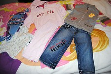  lotto BIMBA BAMBINA18MESI GIRL guess original marines prenatal