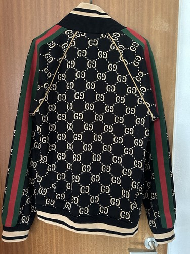 Gucci cotton jersey track - gg,