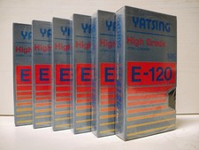 6 VIDEOCASSETTE VHS VERGINI