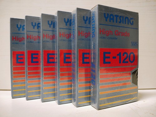 Videocassette vhs vergini - 6,