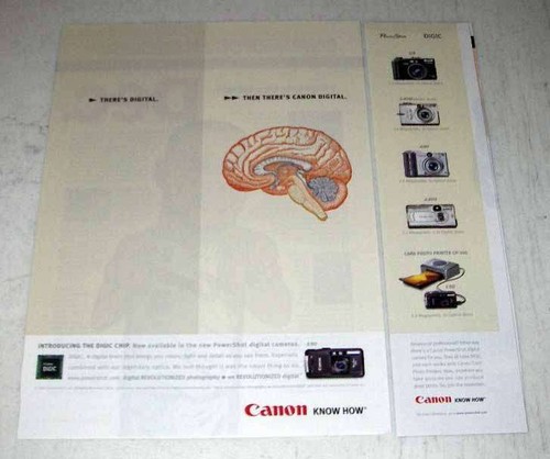 Pubblicità fotocamera canon - pubblicità,