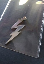 Ciondolo Simbologia Collana Fulmine. Ciondolo Flash Energia E Protezione Divina