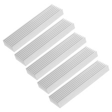 5 x argentato radiatore