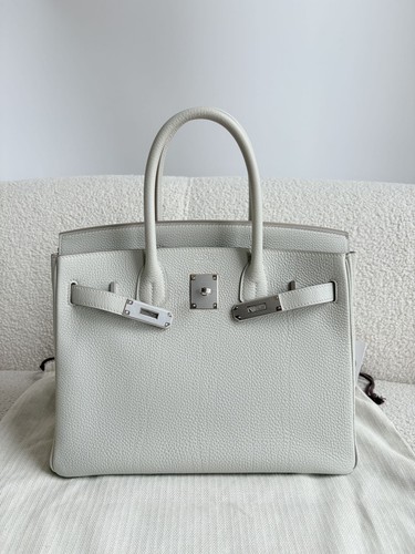 Hermes birkin30 gris perle - birkin30,
