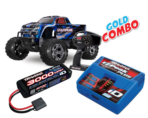 Traxxas stampede 2s blu - stampede,