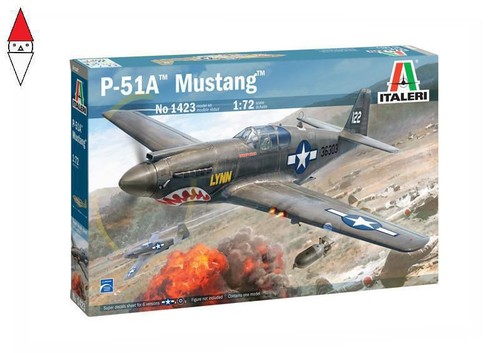Italeri 51a mustang - p-51a,