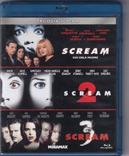 Scream 1 + 2 + 3 Trilogia Blu
