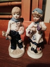 Coppia statuine Vintage