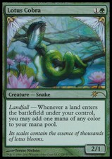 MTG LOTUS COBRA FOIL EXC -