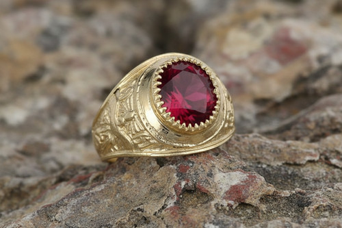 Anello collegio oro massiccio - anello,