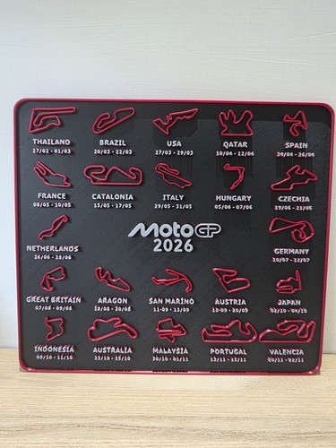 Moto calendario 2026 - moto,
