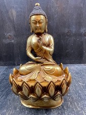 antica statua bronzo tibetano