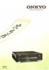 Scansioni ad alta risoluzione di Onkyo M-510 A-G10 P-308 GX-G10 T-9090 T-9090 EQ TA D brochure