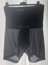 TRANSPARENT CROSSDRESSER OPEN CROTCH CORSET PANTIES