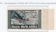 Italia Aerea RSI GNR Repubblica Sociale 1944 Lire 2 MNH** A30P6F45913