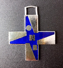 MEDAGLIA CROCE ONB ORDINE NAZIONALE BALILLA PNF VENTENNIO FASCISTA