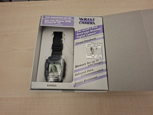 Casio fotocamera da polso - casio, 1°