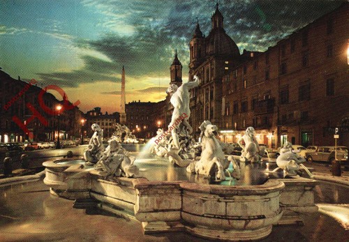 Picture postcard rome roma - picture, postcard:-rome,