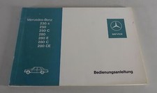 Manuale D'uso Mercedes Benz