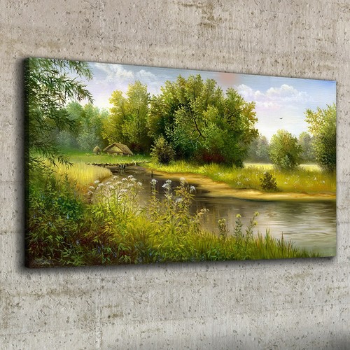 Quadro stampa tela 100x50 - quadro,