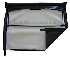 CAPOTE (TETTUCCIO) IN TELA PLASTIFICATA - COMPLETO DI TELAIO - FIAT 500 F/L/R