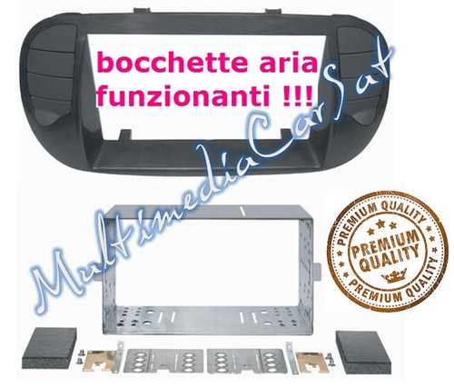 Mascherina autoradio fiat 500 - autoradio,