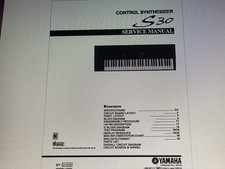Yamaha S30 Manuale di Servizio