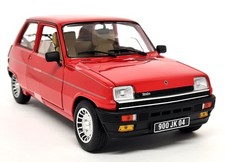 Norev 1/18 - Modellino auto pressofuso rosso Renault 5 Alpine Turbo 1983