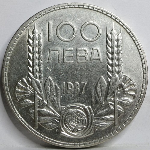 Bulgaria regno 100 leva 1937 - regno,
