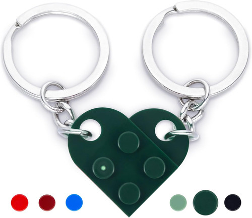 Portachiavi coppia cuore per - portachiavi, cuore,