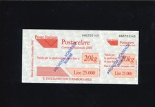 POSTA CELERE 25000 L. SENZA