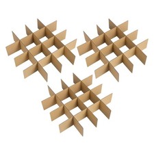 18 pezzi Divisori in per scatole per traslochi Divisori per scatole per