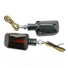 COPPIA FRECCE TNT FUME' CARBON LOOK UNIVERSALI MOTO SCOOTER 206150