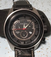 OROLOGIO ANDROID AD443 SMOKE SAVANT CRONOGRAFO RETROGRADO 100m QUARZO SVIZZERO 48mm