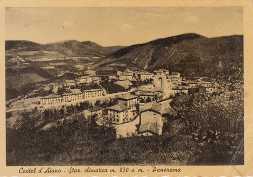Cartolina castel aiano - d',
