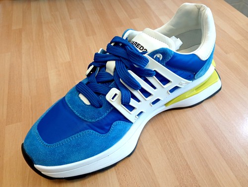 Dsquared2 slash blu scarpa - "slash", blu-scarpa