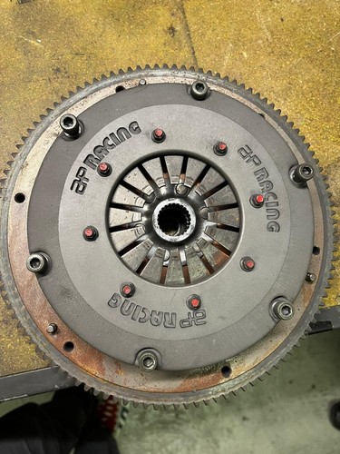 Racing twin plate clutch - plate,