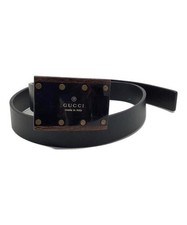 GUCCI Cintura in legno con