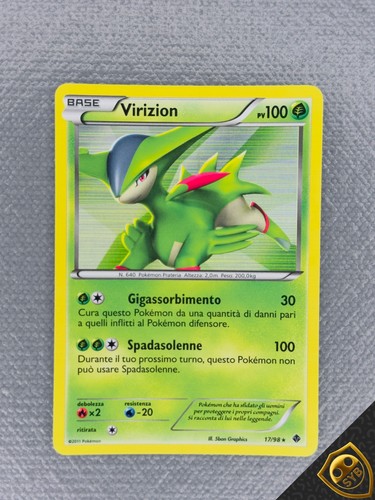Virizion rara holo - 17/98, foil